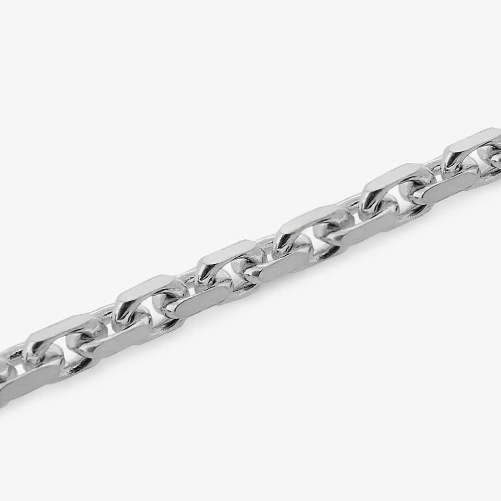 Collana Diamantata 40 cm Argento Particolare