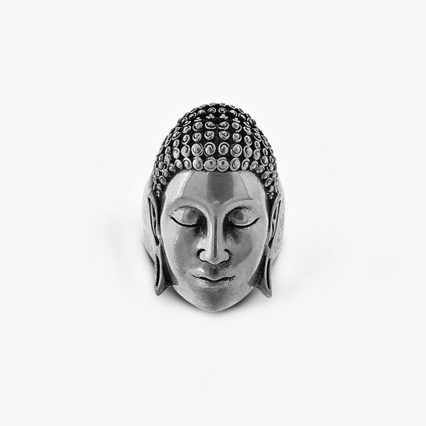Anello Buddha Grande Argento