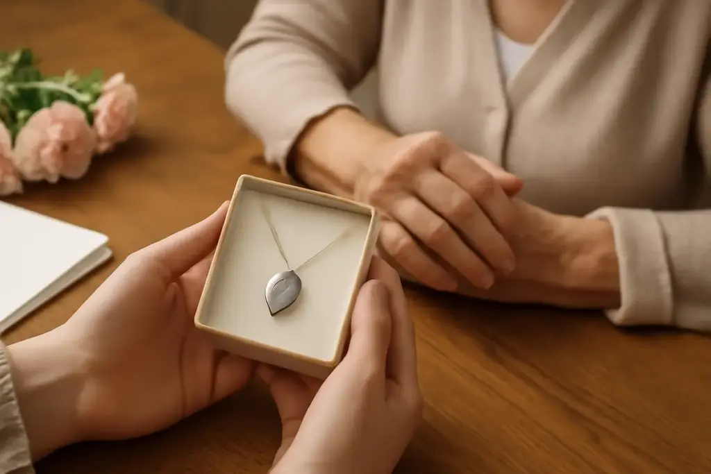 Gioiello con dedica per la mamma: le frasi che trasmettono davvero amore e gratitudine